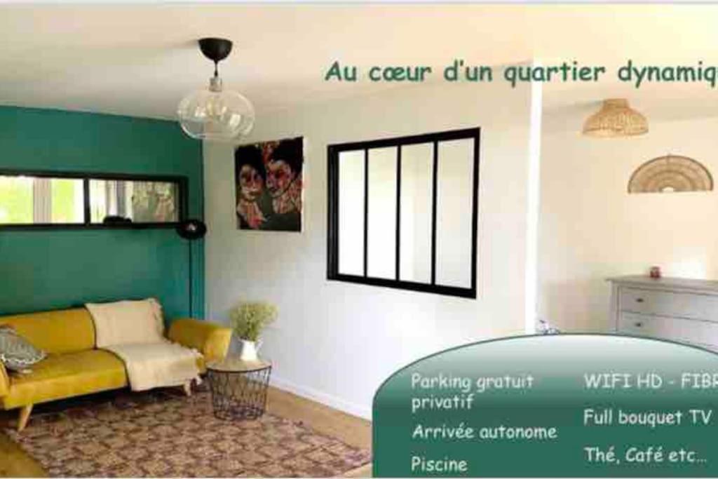 Mon Cocoon Toulousain Cosy Appartement Idealement Situe Тулуза Экстерьер фото
